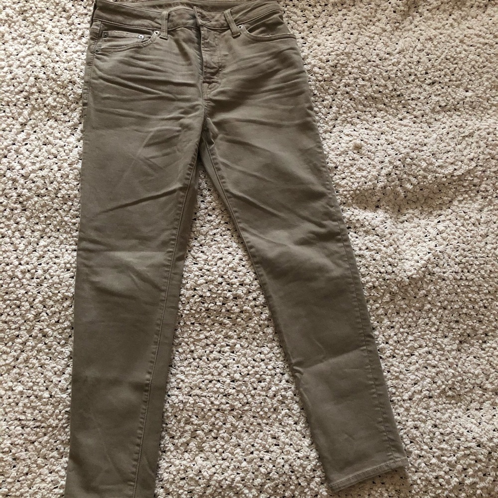 American Eagle 28x28 Tan Skinny Jeans